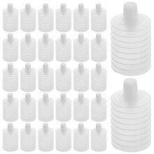 120Pièces Racleurs Jouets Transparents Plastique Pour Animaux