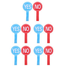 10St Foam Voting Paddles Kleurrijk Stevig Voor Feedback in
