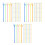 150Pcs Multi Color Musical Note Cocktail Bar Tools 4