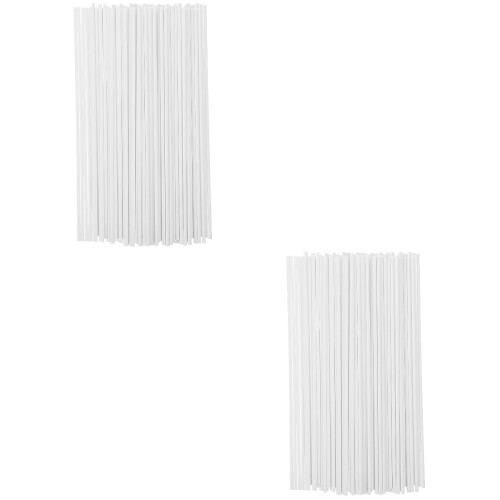 200Pièces Bâtonnets Papier Pour Sucettes Gâteaux DIY 1