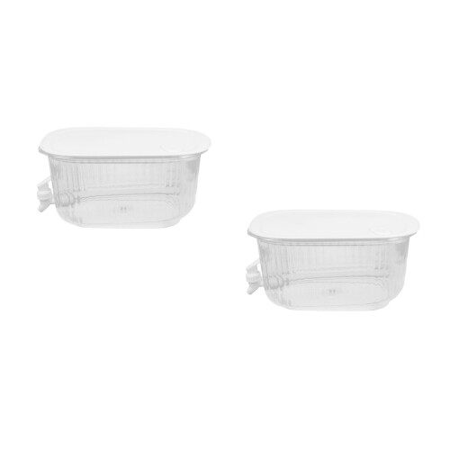 2St Stevig Wit Plastic Frisdrankdispenser Met , Voor Thuis 2