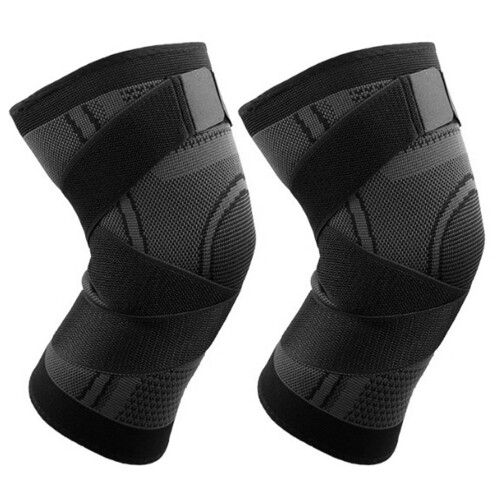 Breathable Double Strap Knee Pads 2