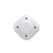 Lámpara de desinfección de inodoro con esterilización automática por ozono y luz ultravioleta para uso doméstico en el baño.