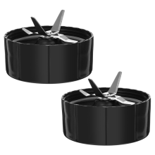 Lot de 2 lames de rechange pour mélangeur, centrifugeuse et mélangeur Magic 250 W (MB1001)