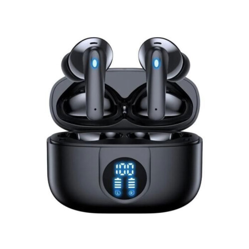 Ασύρματα ακουστικά Bluetooth με ακύρωση θορύβου ANC και ENC, ακουστικά Bluetooth 5.3,