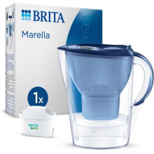Κανάτα φίλτρου BRITA - Marella Bleue - Χωρητικότητα 2,4L χωρίς 1,4L φιλτραρισμένου νερο