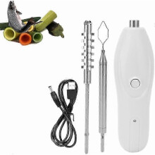 Scobitor electric pentru legume, scobitor electric pentru dovlecei, răzuitor din oțel inoxidabil pentru solzi, răzuitor multifuncțional