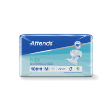 Attends Flex Belted Incontinence Pads Size 10M x4 (Pack of 22) 37289