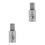 2St Robuuste Aluminium Amp Input Reducers Auto Audiokabel 7