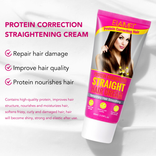 EIWITCORRECTERINGCRÈME VOOR STROOHAAR 60ml 1