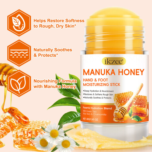 Creme Hidratante para Mãos e Pés com Mel Manuka 40g 1