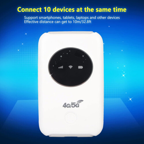Ξεκλείδωτος δρομολογητής 5G με υποδοχή SIM, Hotspot WiFi για κινητά 4G LTE, φορητή συσκ 1