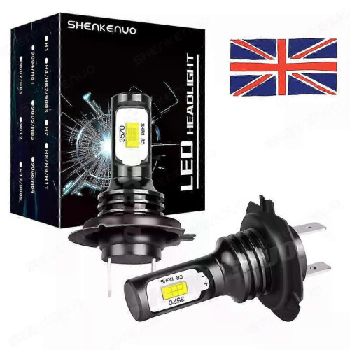x H7 24V 120W Λαμπτήρες Προβολέων για Χαμηλή και Μεγάλη Σκάλα 499 Φορτηγού, Σετ Λε 2