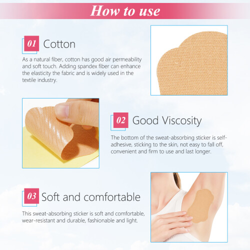 Summer Underarm Sweat-absorbent Patches 28 Patches/box 2
