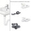 Low Profile Flexible Drain Pipe Space Saving Bathtub-0918 3