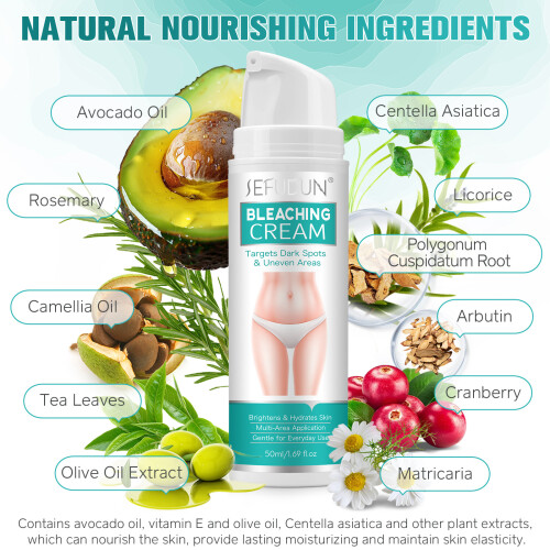 Private Area Whitening Cream Bleekcrème 50ml 2