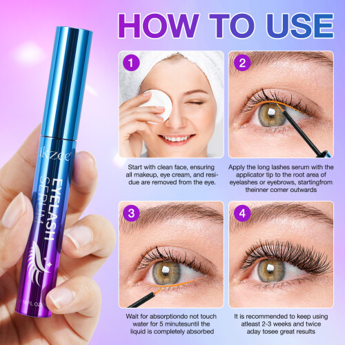 Mascara siero allungante ciglia 5ml 1