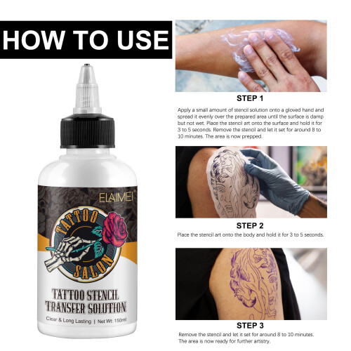 Gel per trasferimento modelli di tatuaggio 150ml 1