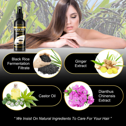 Essence capillaire de riz noir 100ml 2