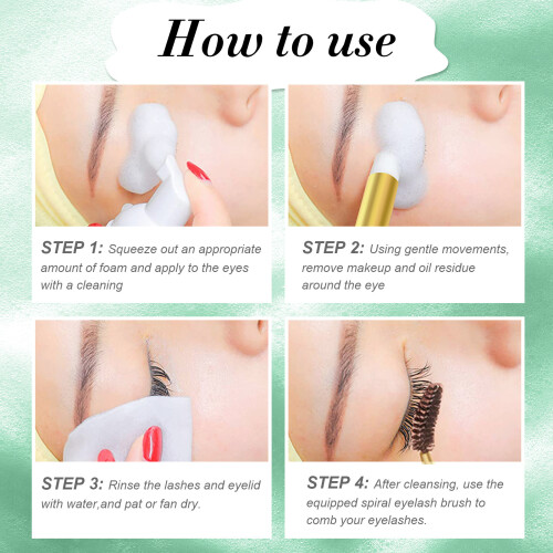 Kit de nettoyage des cils 2