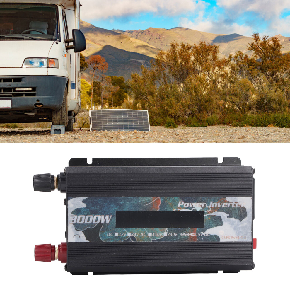 3000W Modified Sine Wave Power Inverter 12V
