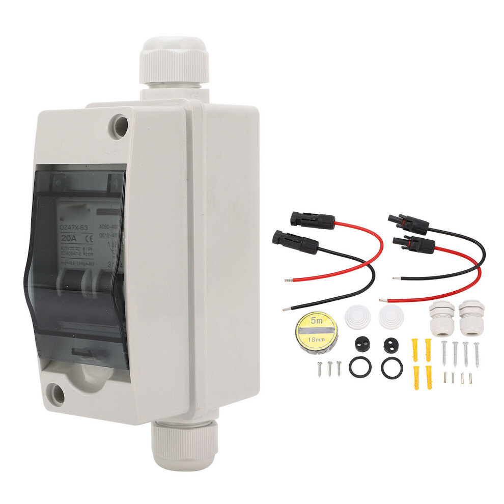 IP65 Waterproof 20A Solar Breaker Enclosure