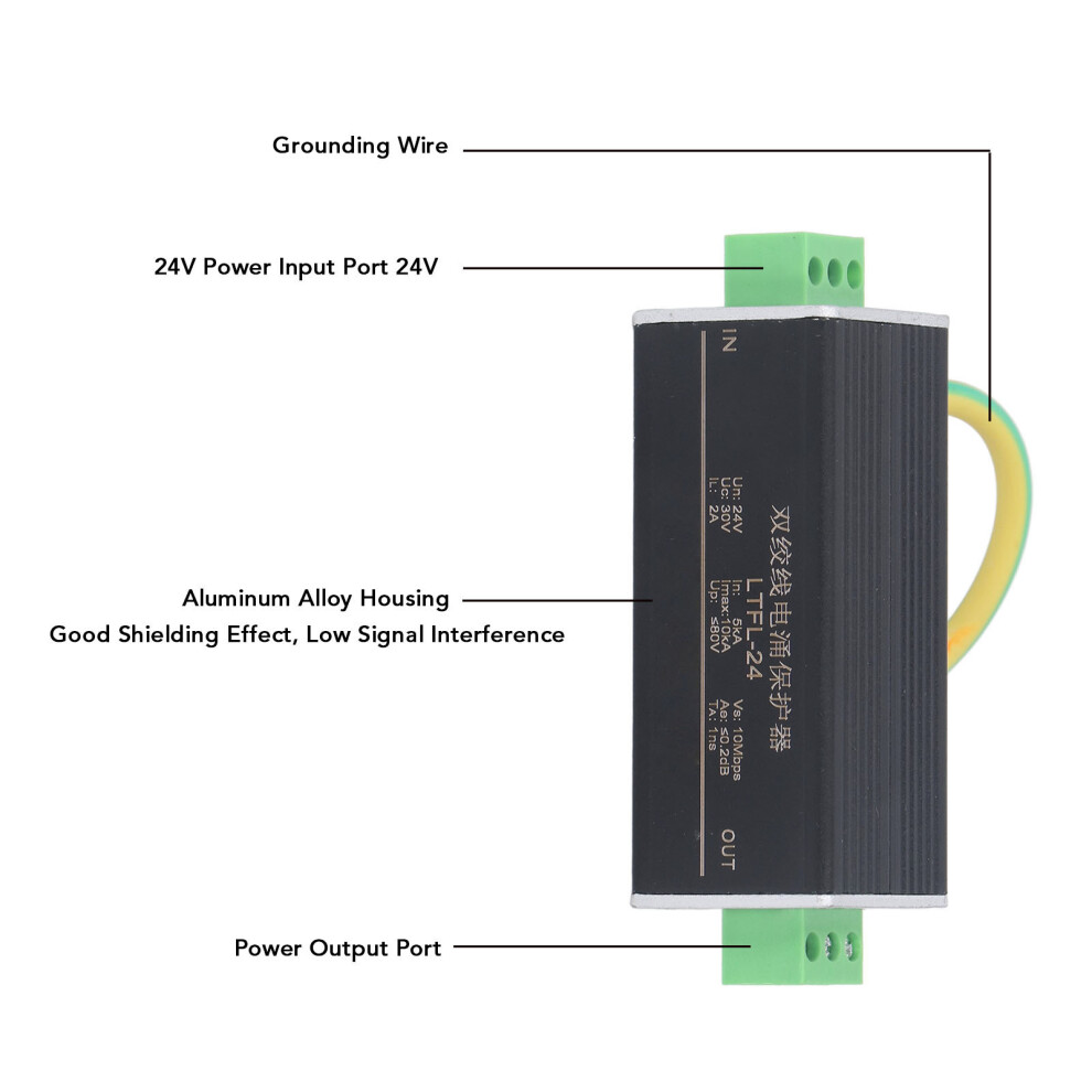 1-Way 24V Surge Arrester Device