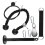 Portable 8Pcs Pulley Rope Trainer 4