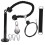 Portable 8Pcs Pulley Rope Trainer 12