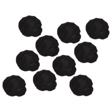 10Stk Schwarze Kopfhörer- Pflege Dustproof Sweatproof Stoff