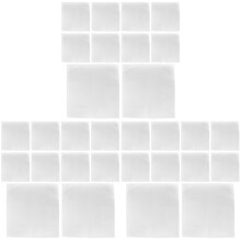 30Sheets White Bouquet Wrapping Paper Floral Material for Packaging
