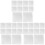 30Sheets White Bouquet Wrapping Paper Floral Material for Packaging 1