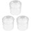 3Stk Mini Terrarium Pflanzenbehälter Transparent Für 1