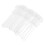 20St Mini Handventilator Handvatten Transparant ABS Voor Feest En DIY 1