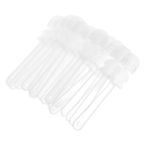 20St Mini Handventilator Handvatten Transparant ABS Voor Feest En DIY