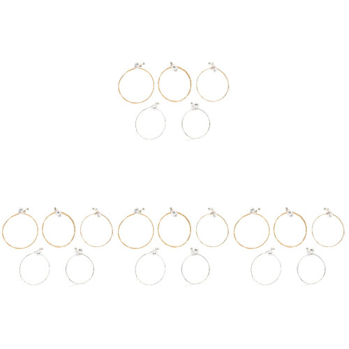 40Pcs Sturdy Golden Lyre Strings Replacement Kit for Sweet Sound