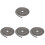 4Pièces Garniture Autoadhésive Pour Poêle Bois 1