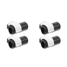4Pcs Lightweight Plastic Cane External Fastener Clip for Outdoor Use