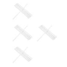 40Pièces Clips Blanches Pour Détachables Robustes
