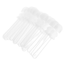20Pièces Manche D'éventail Transparent ABS Pour Artisanat Fête DIY