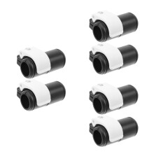 6Pièces Fixation Blanche Antidérapante Facile