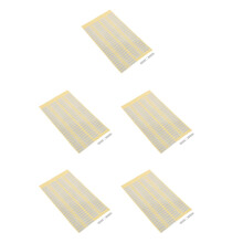250Pcs Phone Speaker Dust Protector Stickers Silver Metal Mesh