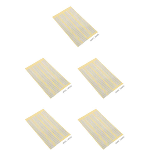 250Pcs Phone Speaker Dust Protector Stickers Silver Metal Mesh