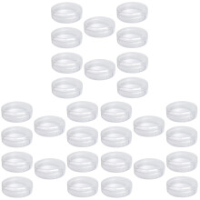 30Stk Powder Puff Behälter Transparent, Ideal Für Langzeitlagerung