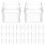 40Pcs Durable Clear Plastic Type-C Dust Plugs Charging Port Protector 1