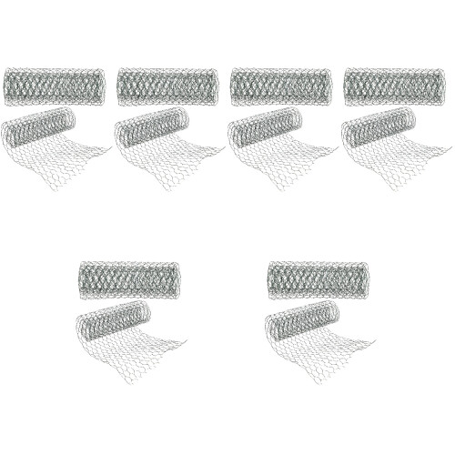 6Rouleaux Filet Vert En De Fer Pour Compositions