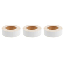 3Rouleaux Stickers Adhesifs Blancs En Pour De Tir