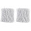 2000Pcs Reusable White Cable Tie Straps Plastic Iron Core for Tying 1