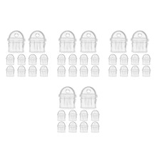 48Pièces Protecteurs Port Charge Type-C Transparent PVC Compact Mobile