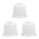 3Pièces Cache-Poussière Plástico Ventilateur Protection 1